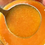 Homemade Peach Syrup for Pancakes