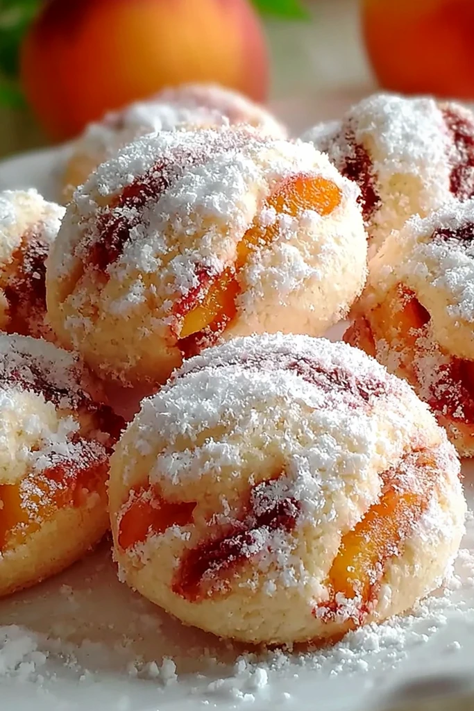 Italian Peach Summer Cookies 3 Recipe image