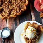 Maple Brown Butter Peach Pie