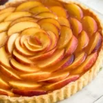 Panna Cotta Fresh Peach Tart