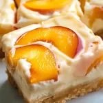 Buttery Peach and Cream Cheese Dessert Bars