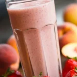 Creamy Strawberry Peach Smoothie