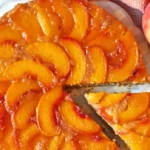 Spiced Peach Upside Down Cake
