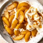 Classic Stewed Peaches and Cream