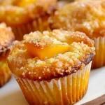 Easy Fresh Peach Muffins Recipe