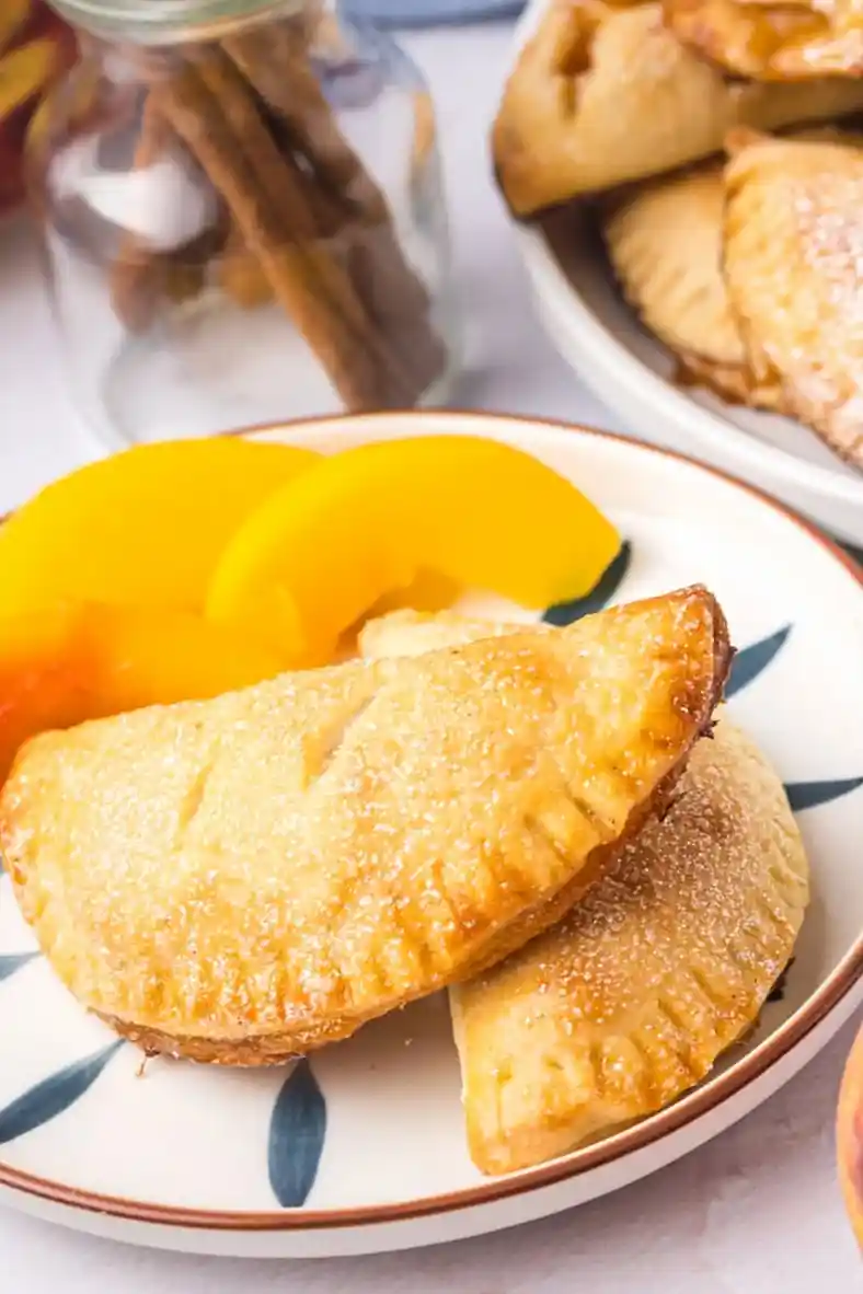 Buttery Peach Hand Pies with Cream Cheese Crust 3 Recipe image