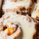 Indulge in Gooey Peach Cobbler Cinnamon Rolls Bliss