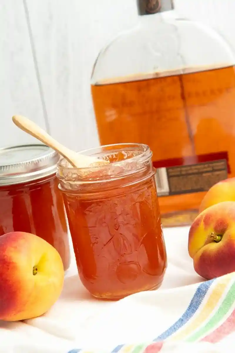 Homemade Peach Jam with Ginger and Oak Notes 3 Recipe image