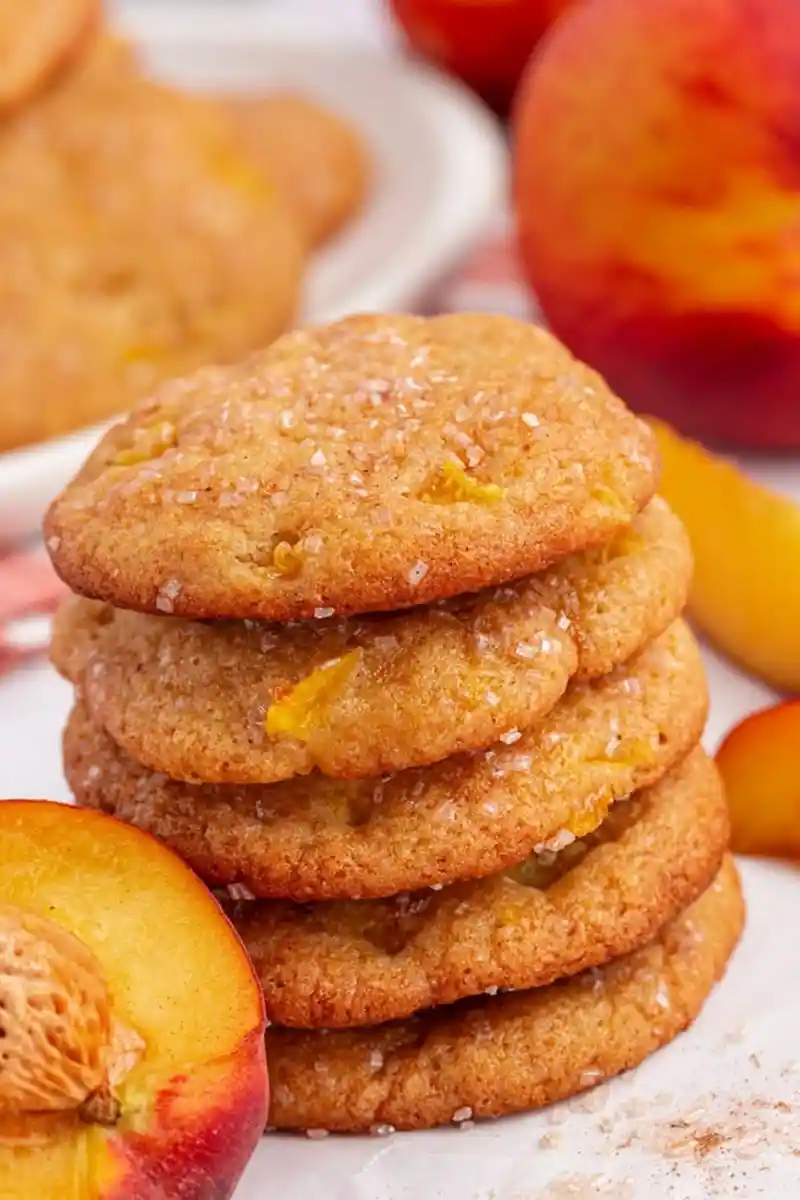 Soft and Fruity Peach Cookies 3 Recipe image