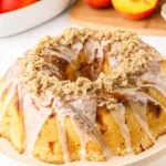 Decadent Peach Cobbler Pound Cake