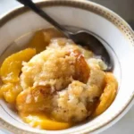 Homemade Old Fashioned Peach Cobbler