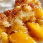 Triple Crust Peach Cobbler