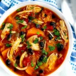 Chicken Stew with Sweet Potatoes and Black Beans