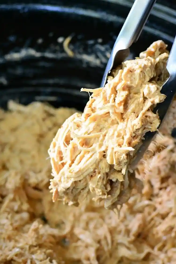 Slow Cooker Creamy Shredded Chicken Tacos 3 Recipe image