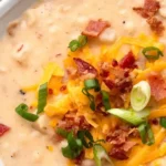 Creamy Slow Cooker Hashbrown Potato Soup