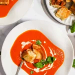 Roasted Red Pepper and Tomato Soup