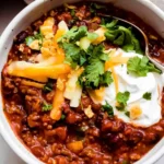 Hearty Taco Beef Chili (Slow Cooker, Instant Pot, or Stovetop)