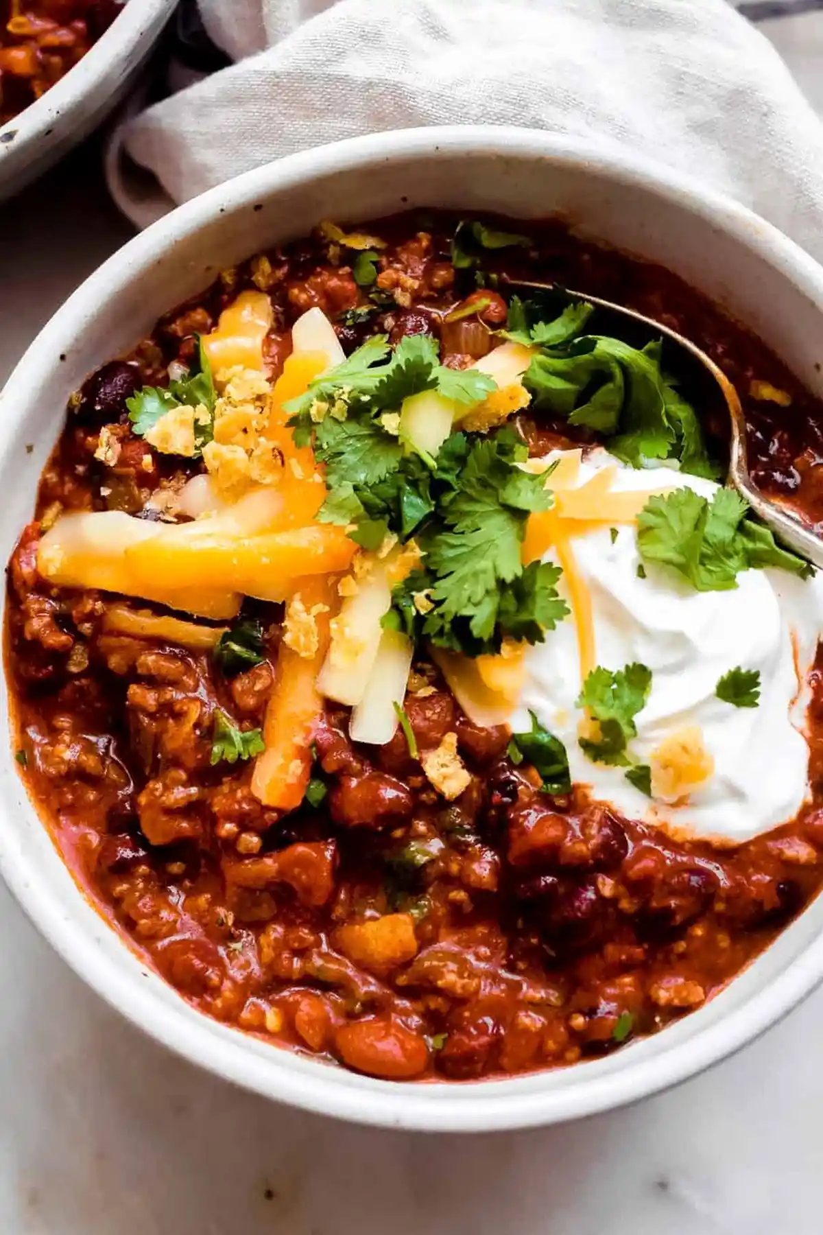 Hearty Taco Beef Chili (Slow Cooker, Instant Pot, or Stovetop) 3 Recipe image