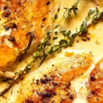 Slow-Cooker Creamy Lemon Herb Chicken