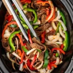 Slow Cooker Steak Fajitas