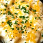 Slow-Cooked Creamy Scalloped Potatoes