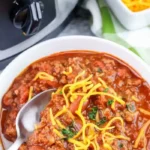 Slow Cooker Beef Chili Recipe Crock pot
