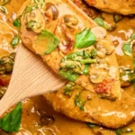 Slow-Cooked Creamy Sun-Dried Tomato Chicken