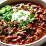 Crockpot Beef Chili: Flavor That Gets Better Overnight!