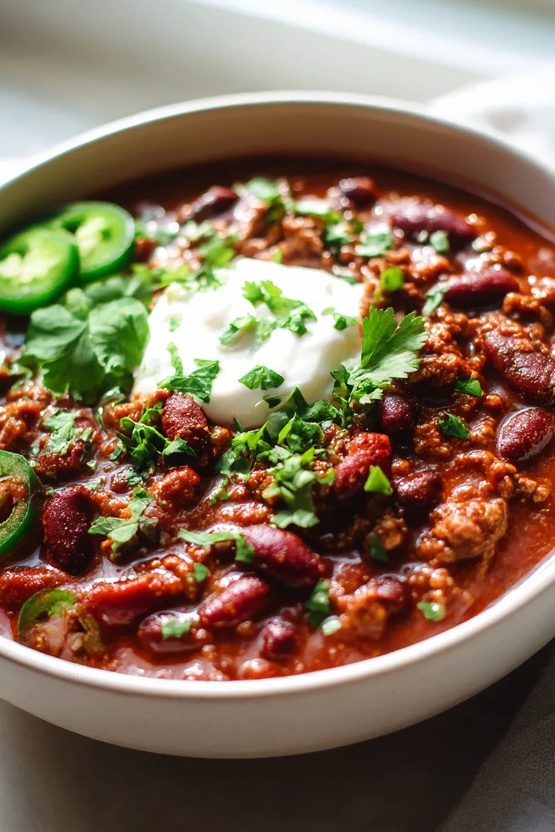 Crockpot Beef Chili: Flavor That Gets Better Overnight!