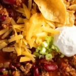 Hearty Slow Cooker Turkey Chili