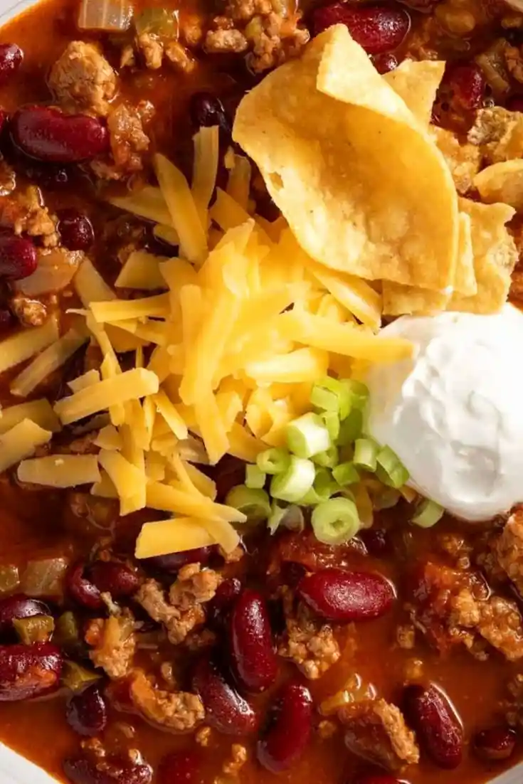Hearty Slow Cooker Turkey Chili 3 Hearty Slow Cooker Turkey Chili