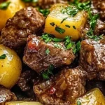 Slow Cooker Garlic Butter Beef Bites & Potatoes: An Amazing Ultimate Recipe