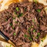 Slow Cooker Shredded Beef