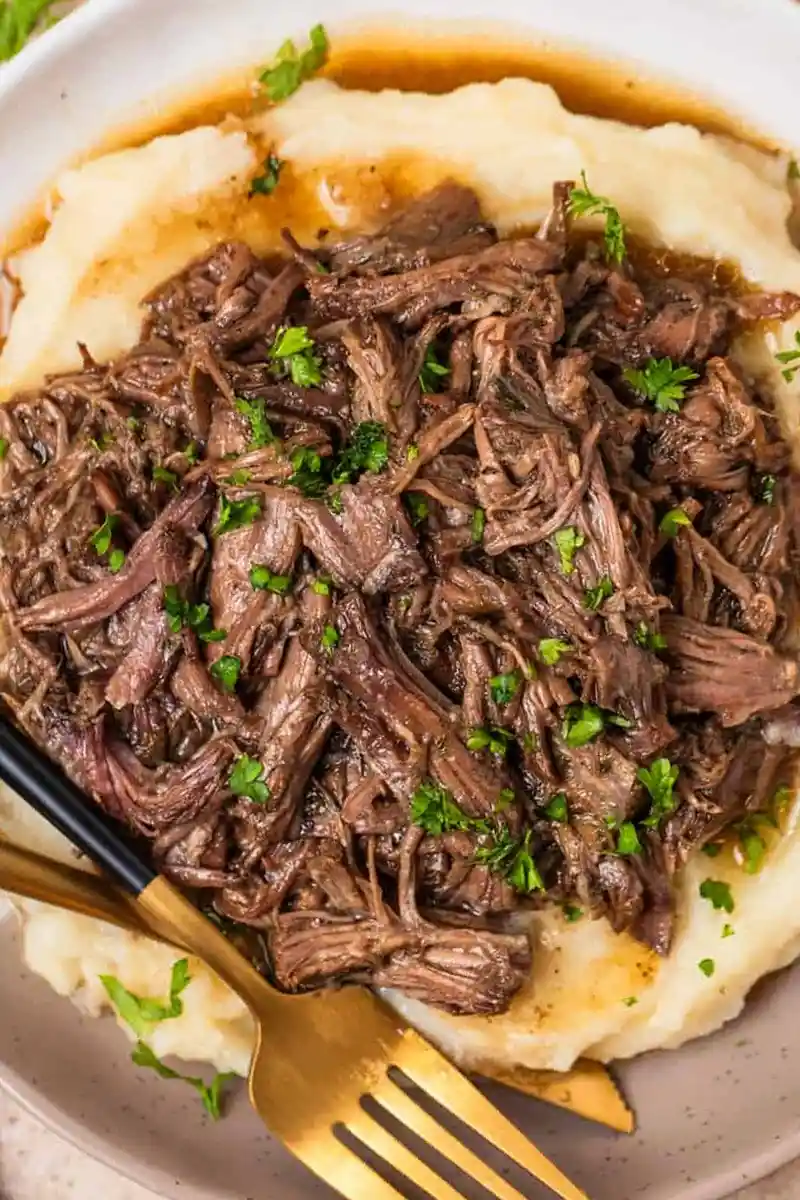 Slow Cooker Shredded Beef 3 Slow Cooker Shredded Beef